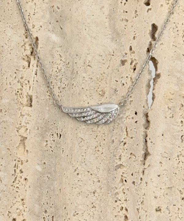 ⁦שרשרת כנף משובצת⁩ – תמונה ⁦2⁩